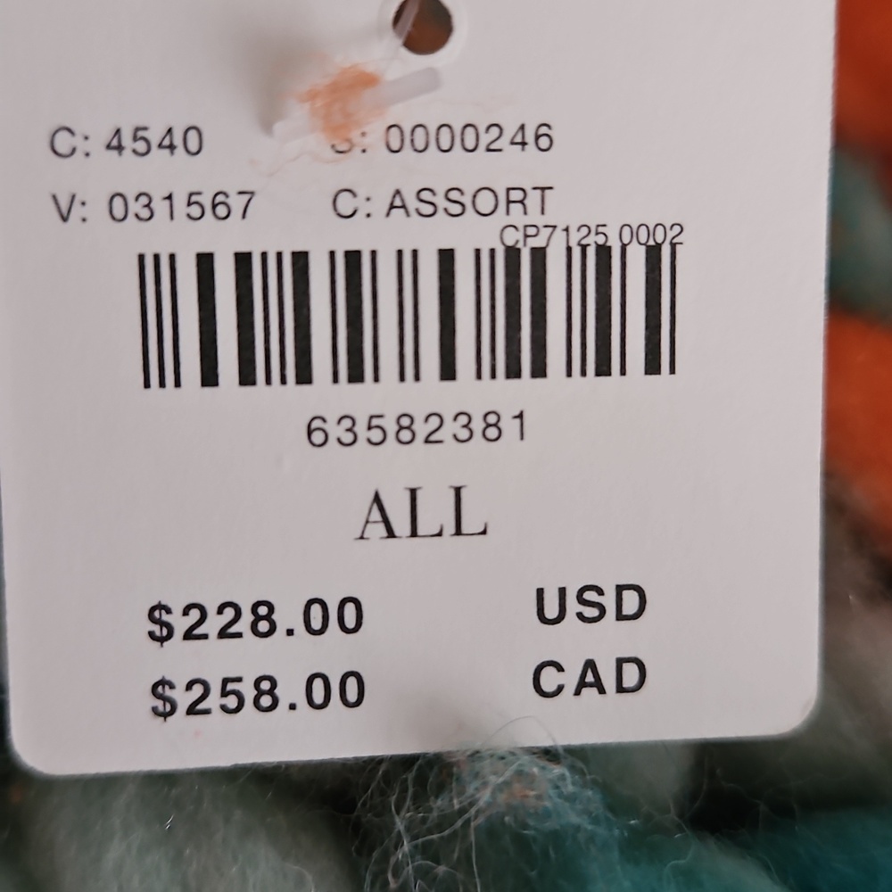 Anthropologie Chunky Knit WoolThrow - Picture 3 of 5